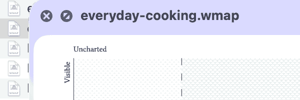 A screenshot of the map quicklook
    window in the foreground, and a list of files in the background.